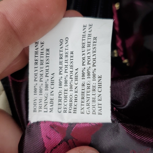 Betsy Johnson quilted heart cream black bow tie handle handbag 12X9 - Picture 8 of 8